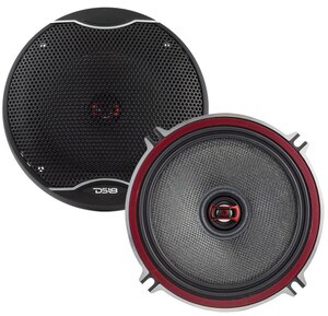 Main product image for DS18 EXL-SQ5.25 5-1/4" Fiberglass Cone 2-Way Coaxial Speaker Pair 3 Ohm294-8026